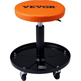 VEVOR Adjustable Mechanics Rolling Creeper Seat Stool Tool Tray for Shop Garage