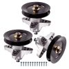 3 Pack Spindles Assembly for Cub Cadet 50" Deck 918-04125 918-04125B 918-04125C