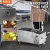 VEVOR Mobile Fryer Filter, 38L Oil Tank Capacity, Oil Filtration System with 10 L/min Oil Filtration Speed