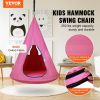 VEVOR Kids Nest Swing Chair, Hanging Hammock Chair with Adjustable Rope, Hammock Swing Chair for Kids Indoor and Outdoor Use (39" D x 52" H)