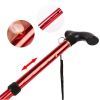 Anti-Slip Adjustable Folding Travel Hiking Walking Stick